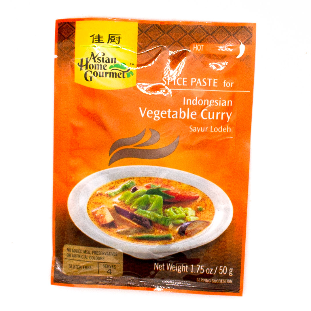 asian home gourmet indonesian vegetable curry sayur lodeh spice paste